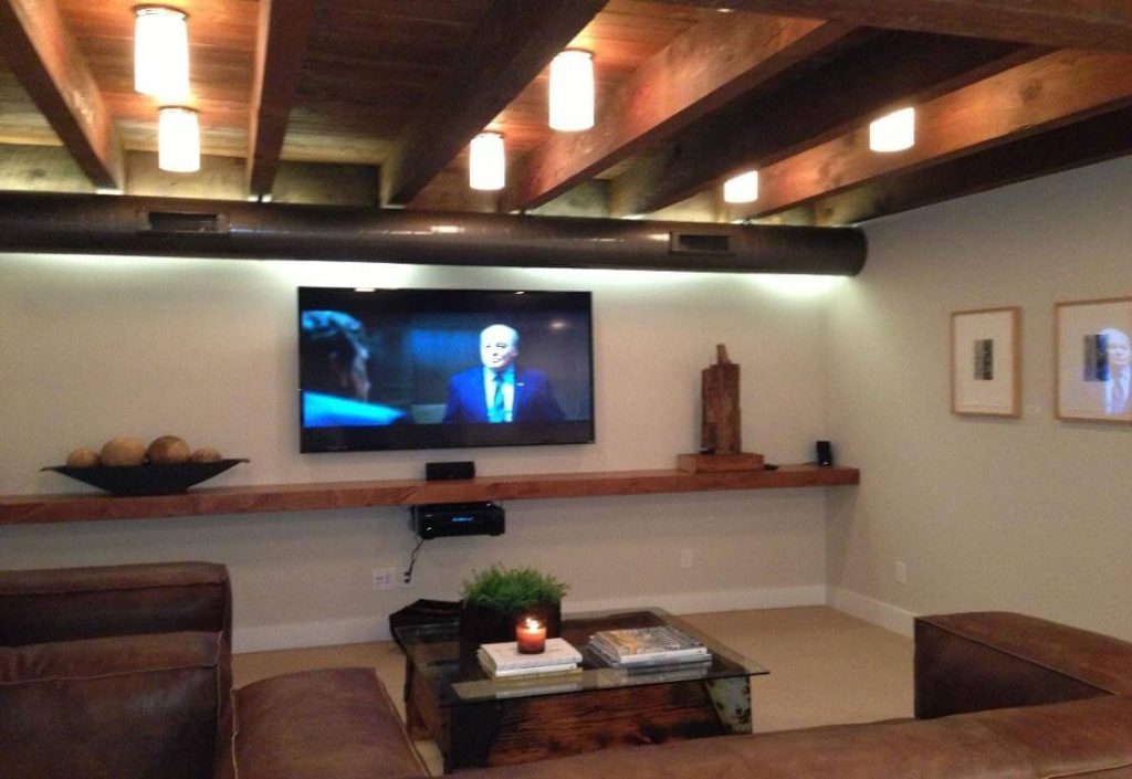 25 Awesome Basement Lighting Ideas, How To Install Can Lights In Unfinished Basement
