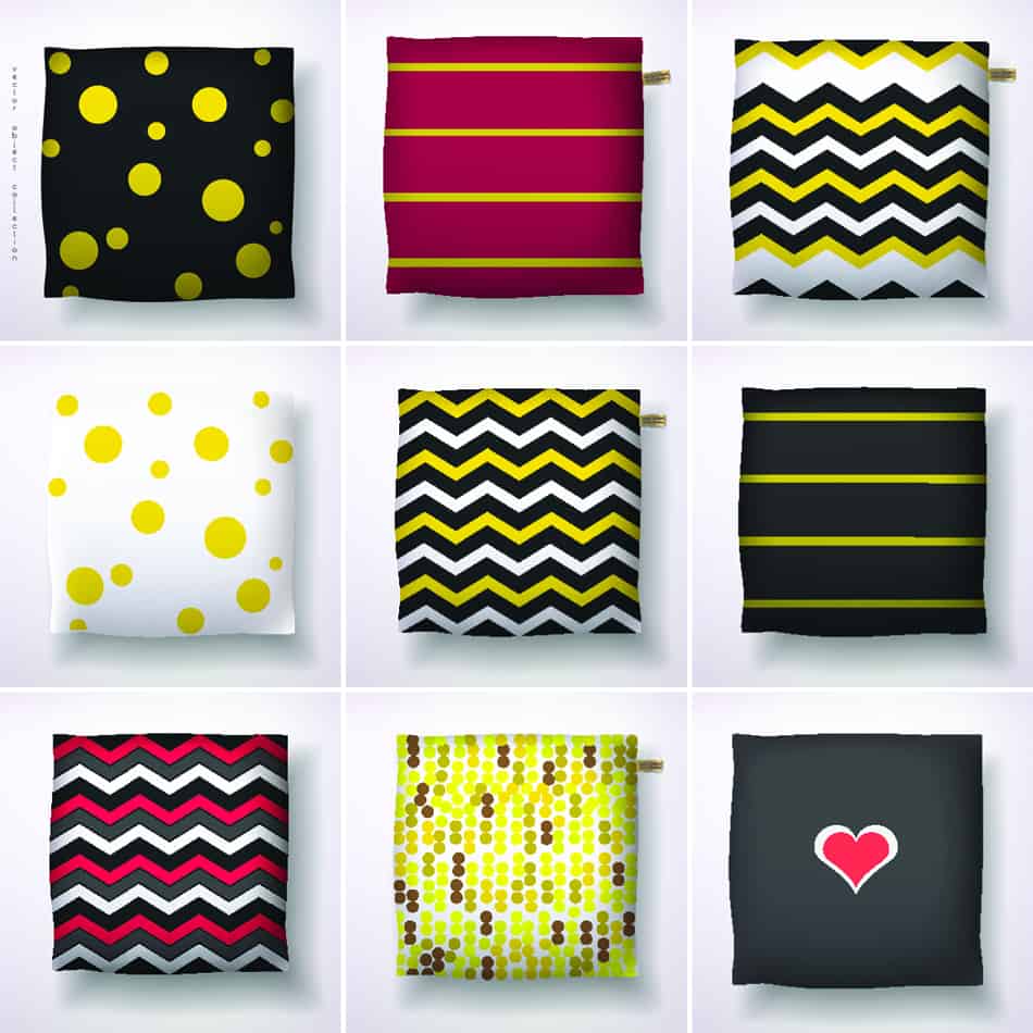 6 Bold Patterns pillow for brown couches