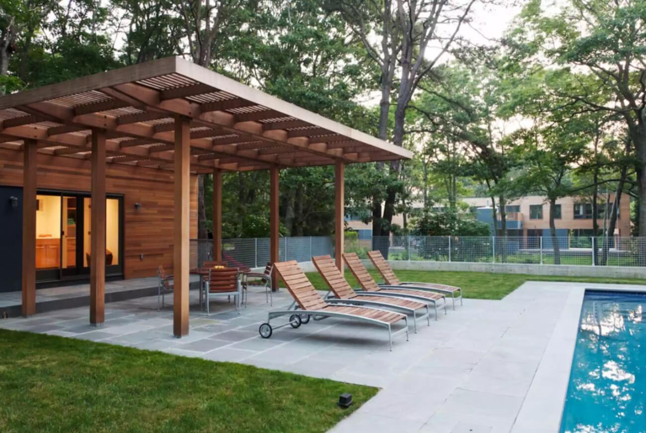 A Cedar Pergola