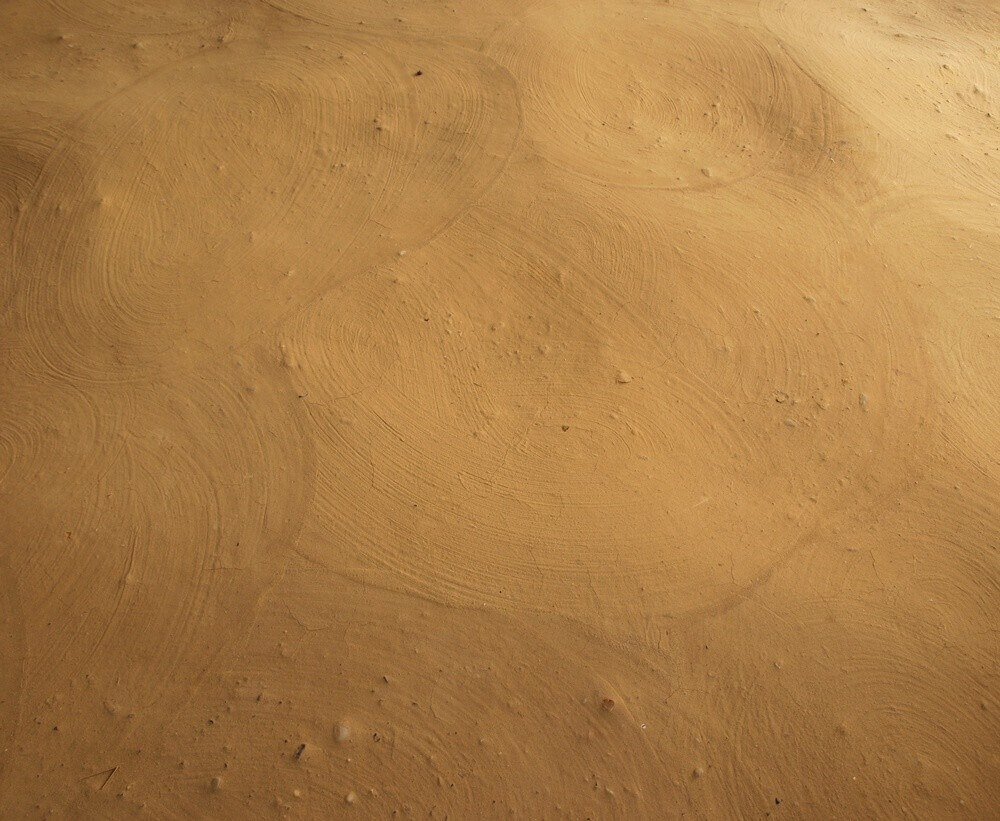 Sand swirl wall texture