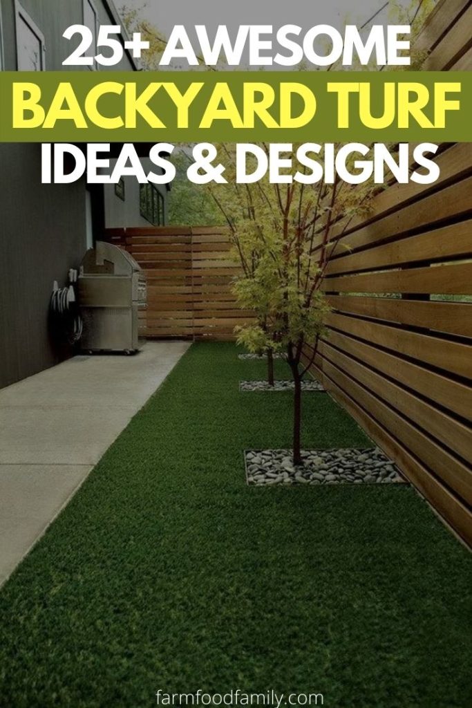 25 Best Backyard Artificial Turf Ideas, Fake Grass Landscaping Ideas