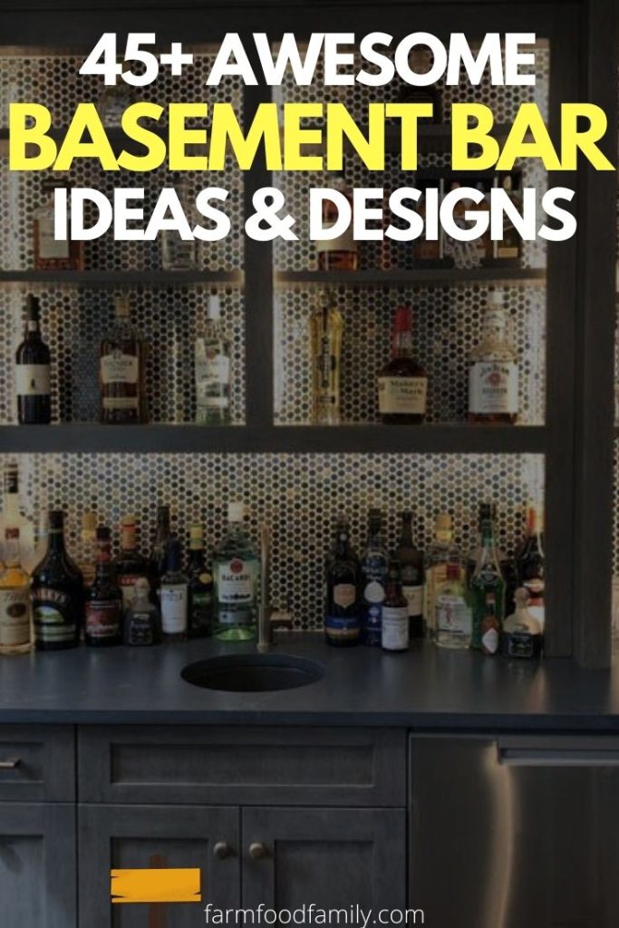 awesome diy basement bar ideas