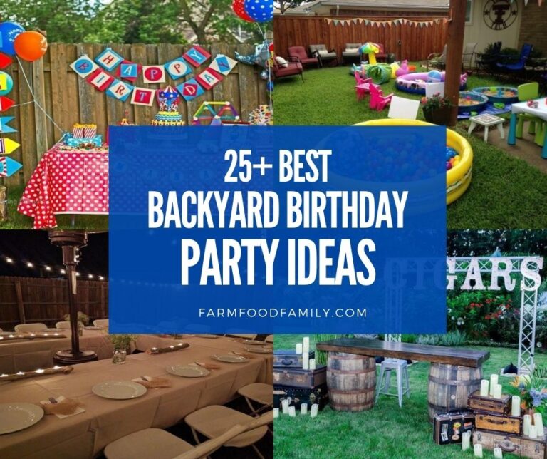 25+ Best Backyard Birthday Party Ideas and Designs