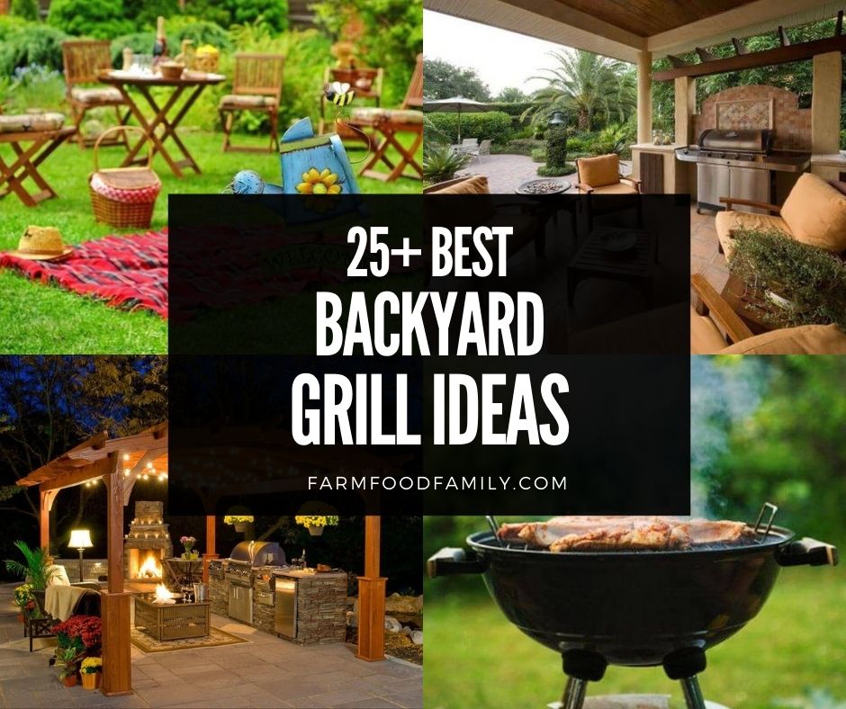Backyard Grill Ideas Outdoor Bbq Area, Small Outdoor Grill Area Ideas