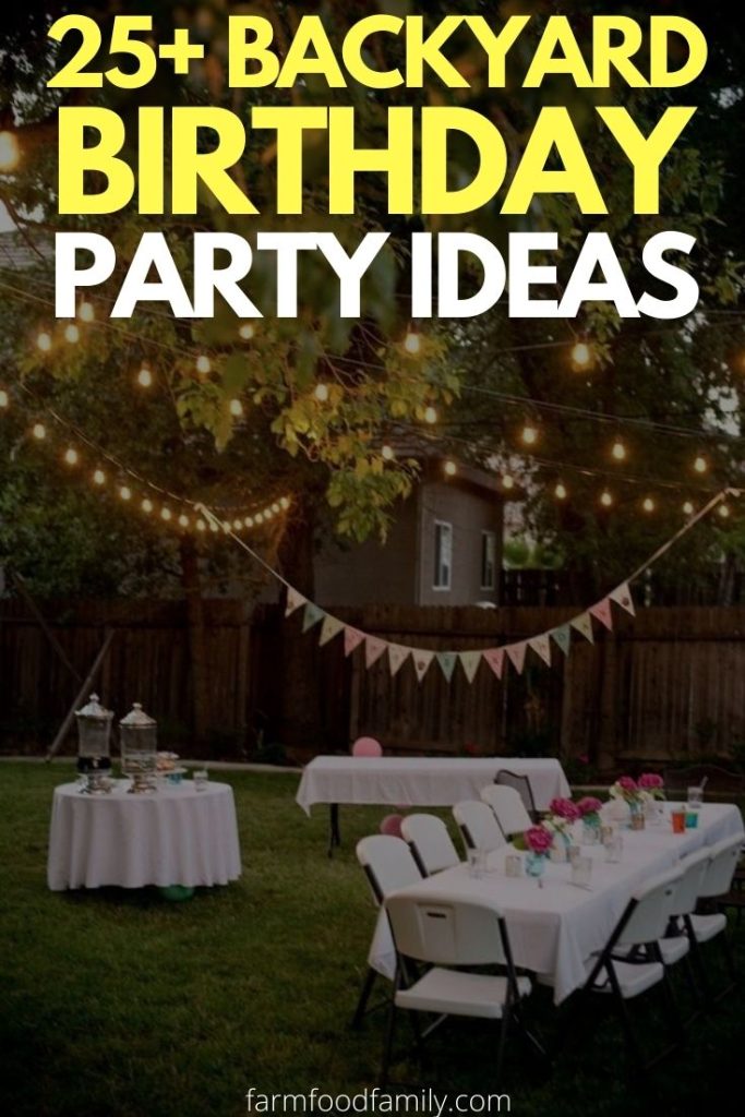best backyard birthday party ideas
