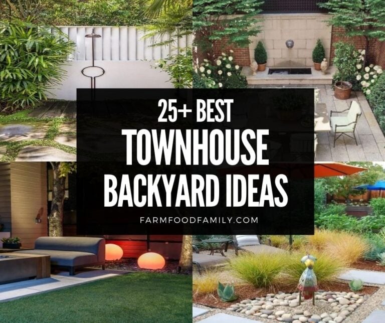 25+ Best Townhouse Backyard Ideas and Designs for Privacy, Patio, Deck