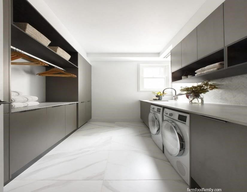 14 farmfoodfamily.com luxury basement laundry room ideas