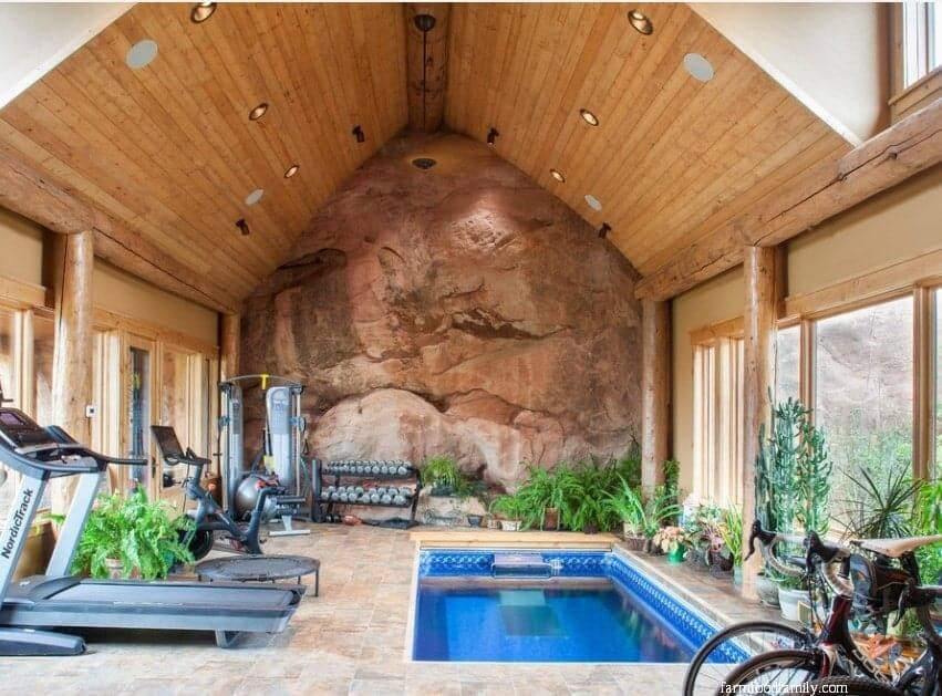 15 farmfoodfamily.com enclosed backyard gym ideas with pool