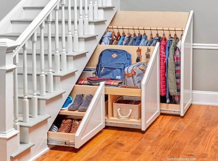 32 Clever Basement Storage System, How To Build A Closet In The Basement