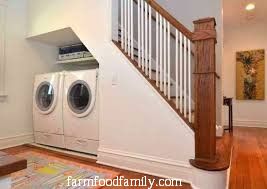 20 farmfoodfamily.com hidden basement laundry room ideas