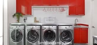 26 farmfoodfamily.com basement laundry room paint ideas