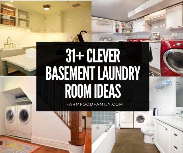 31+ Best Basement Laundry Room Ideas and Designs