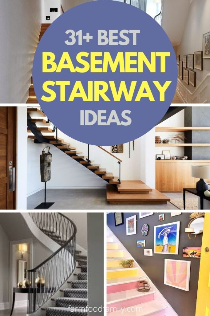 best basement stairway ideas