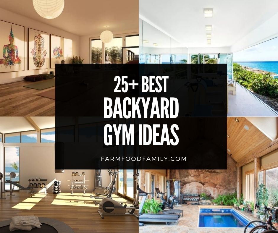 25 Awesome Diy Backyard Gym Ideas, Outdoor Home Gym