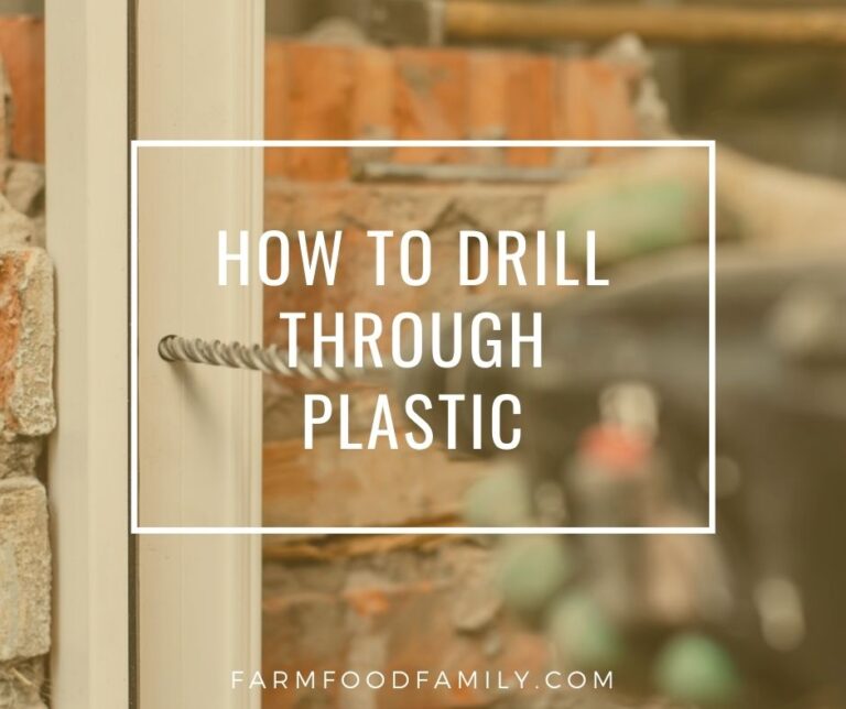 How to Drill Through Plastic