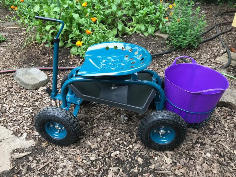 Garden Scooter: A Gardening Solution to Back Pain