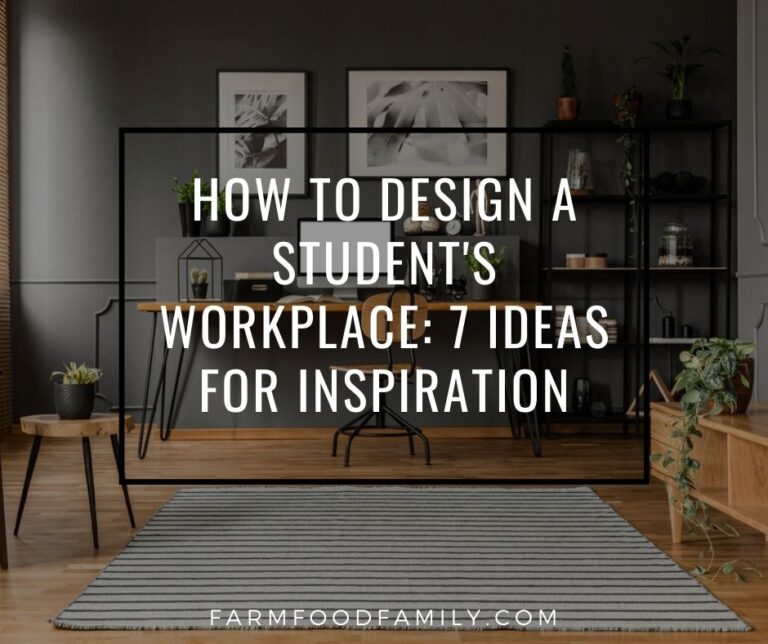 How To Design A Student’s Workplace: 7 Ideas For Inspiration