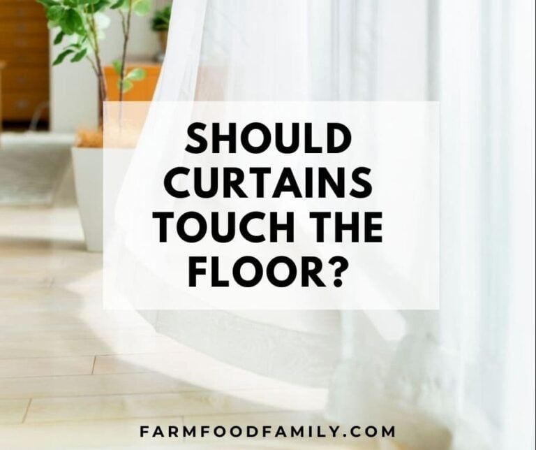 Should Curtains Touch The Floor?