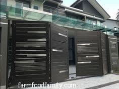 10 automatic folding wrought iron driveway gate ideas