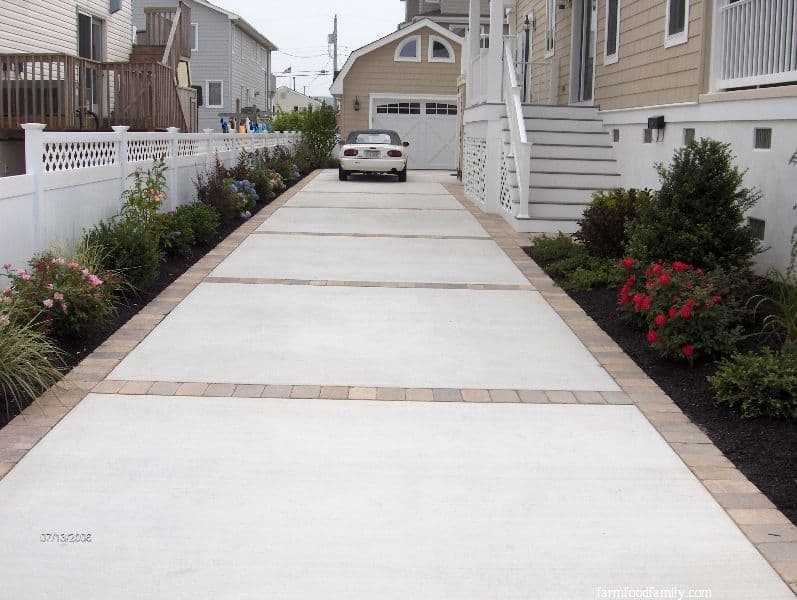 14 concrete panel driveway ideas