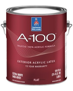 a100 exterior latex paint
