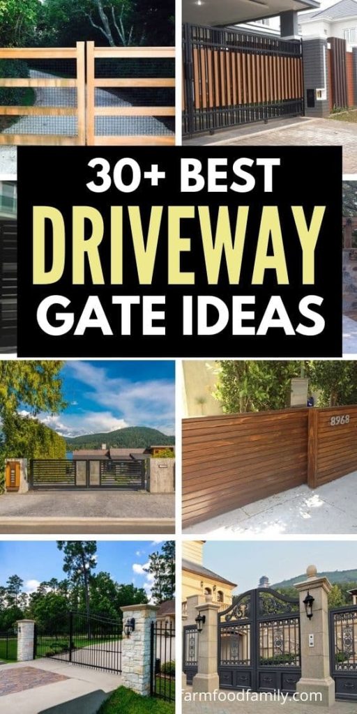best driveway gate ideas