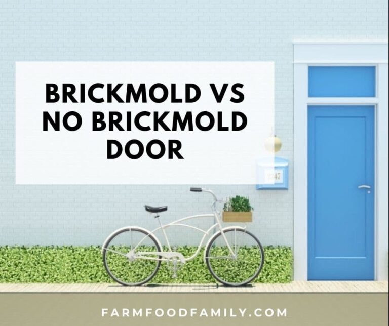 What’s The Difference Between Brickmold vs No Brickmold Door