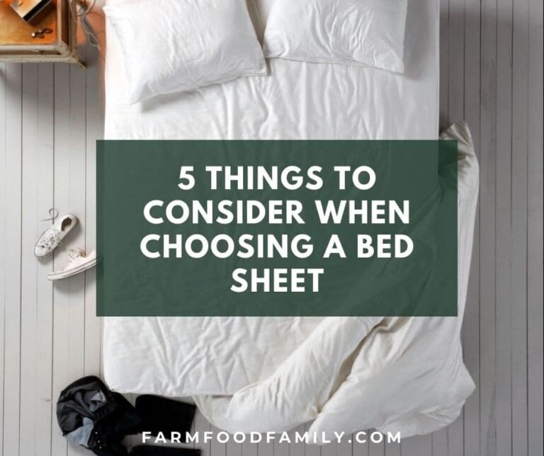 5 Things to Consider When Choosing a Bed Sheet