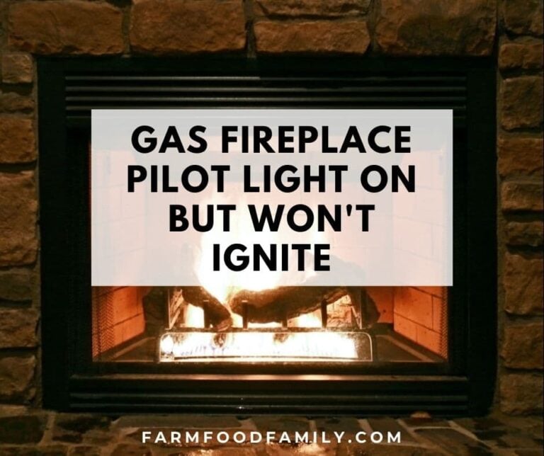 Gas Fireplace Pilot Light On But Won’t Ignite