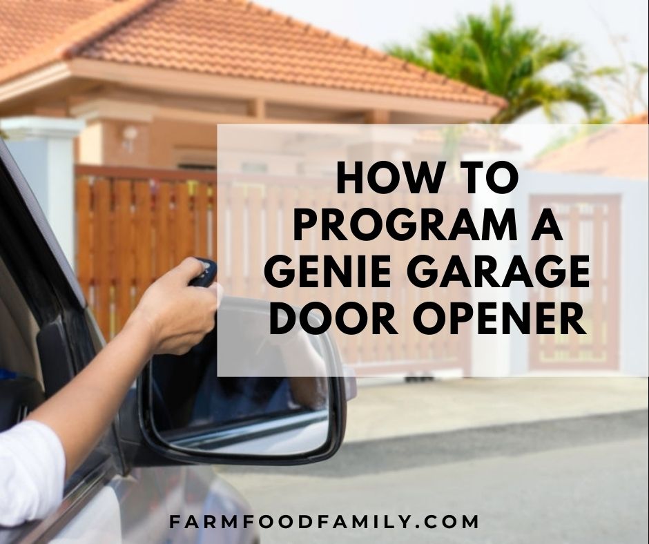 Program A Genie Garage Door Opener, How To Program Craftsman Garage Door Opener In Car Without Remote