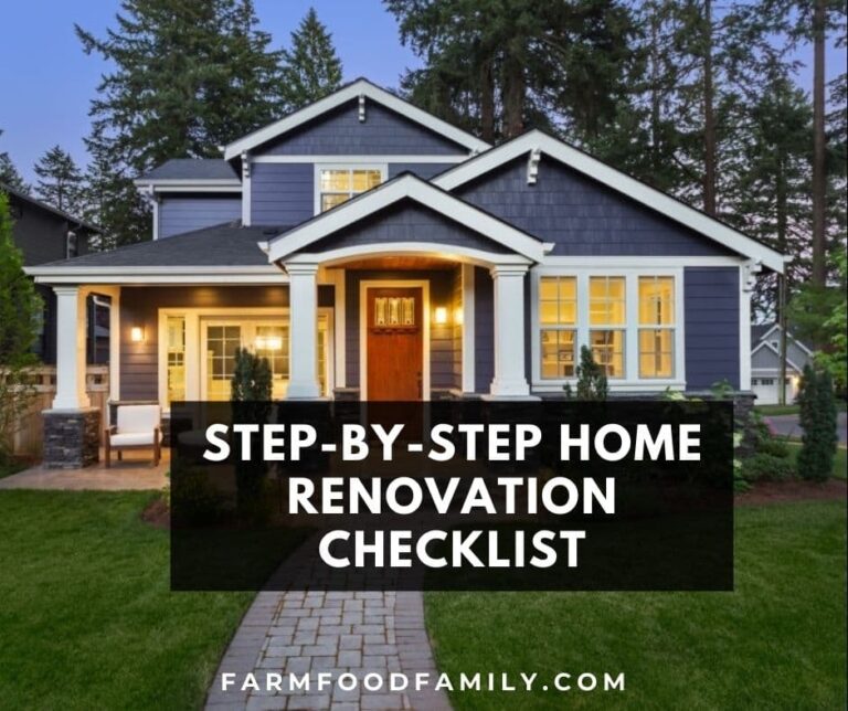 Step-by-Step Home Renovation Checklist