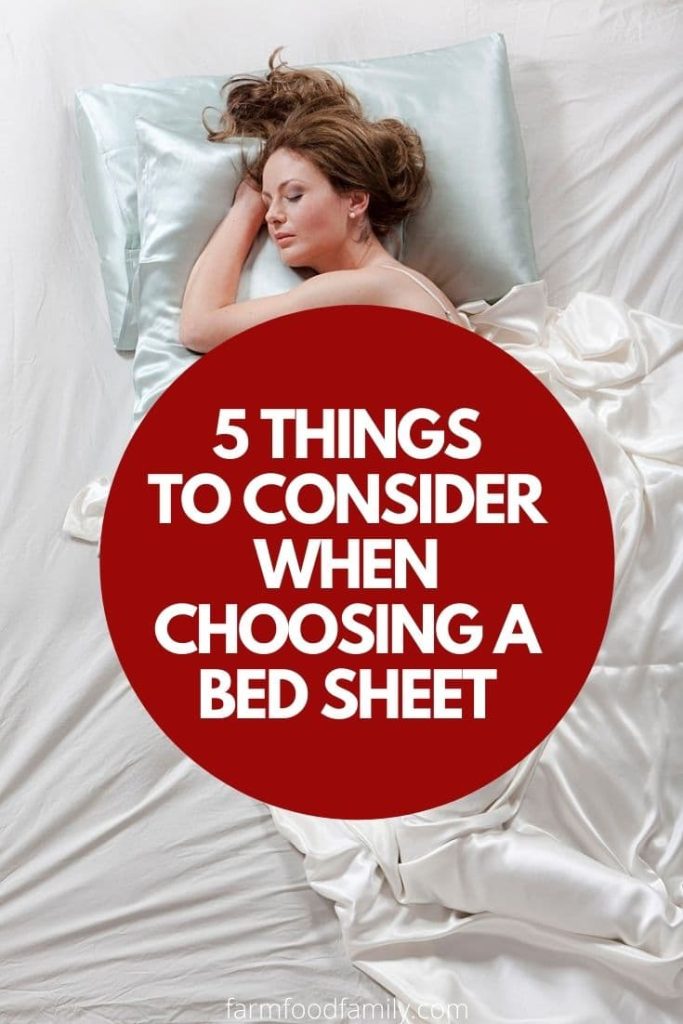 things consider when choosing bed sheet