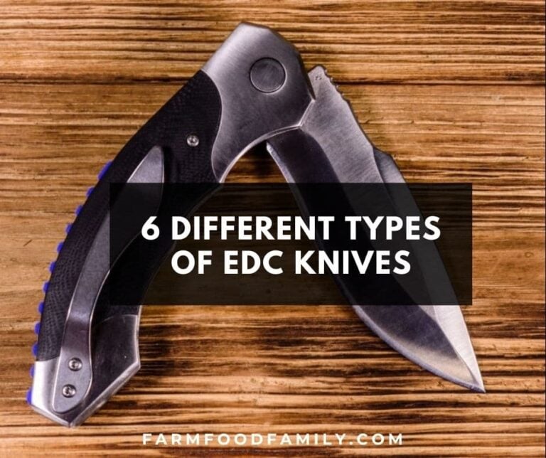 6 Different Types of EDC Knives