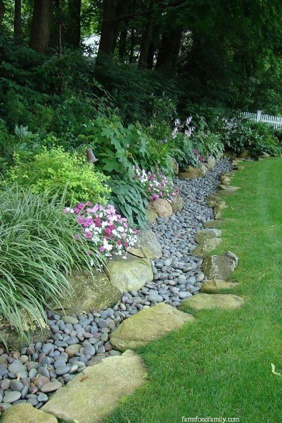 2 drainage ditch landscaping ideas