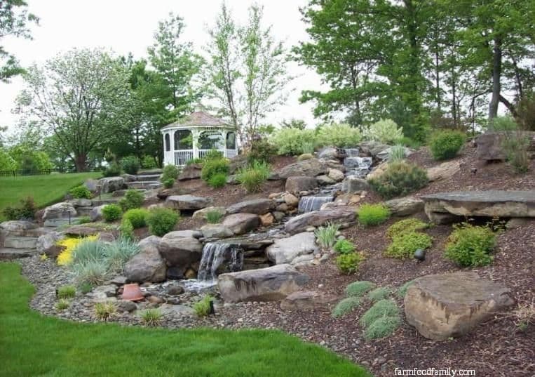 3 landscaping ideas with mulch and rocks