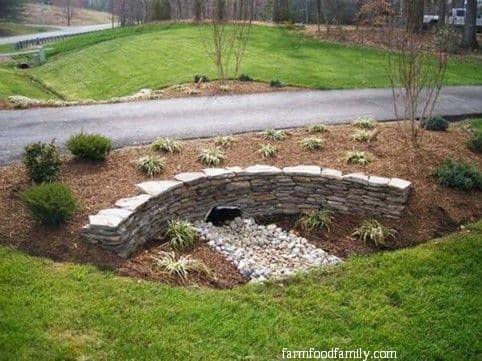 7 drainage ditch landscaping ideas