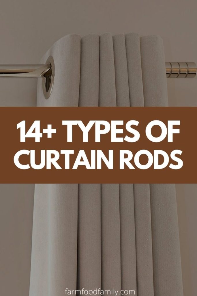 Styles Types Of Curtain Rods, Diy Swing Arm Curtain Rod
