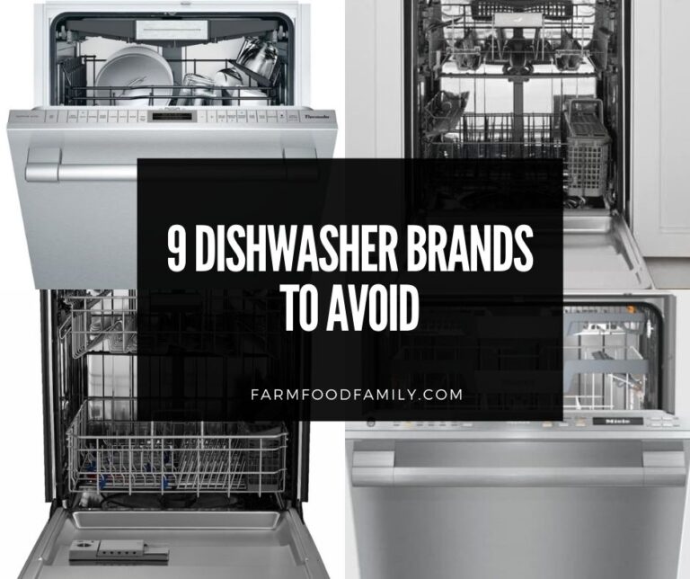 9 Dishwasher Brands To Avoid and 3 Most Reliable Brands