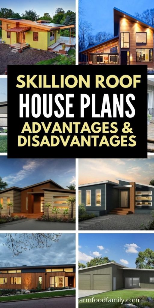 skillion roof house plans advantages disadvantages