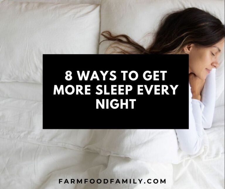 8 Ways to Get More Sleep Every Night