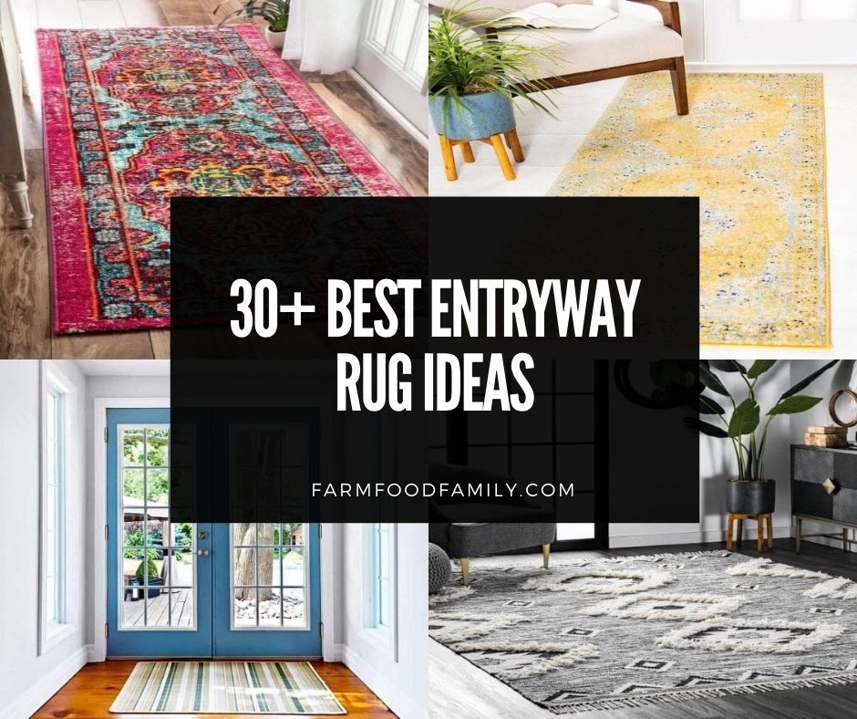 Entryway Rug Ideas And Designs, How To Choose Foyer Rug Size