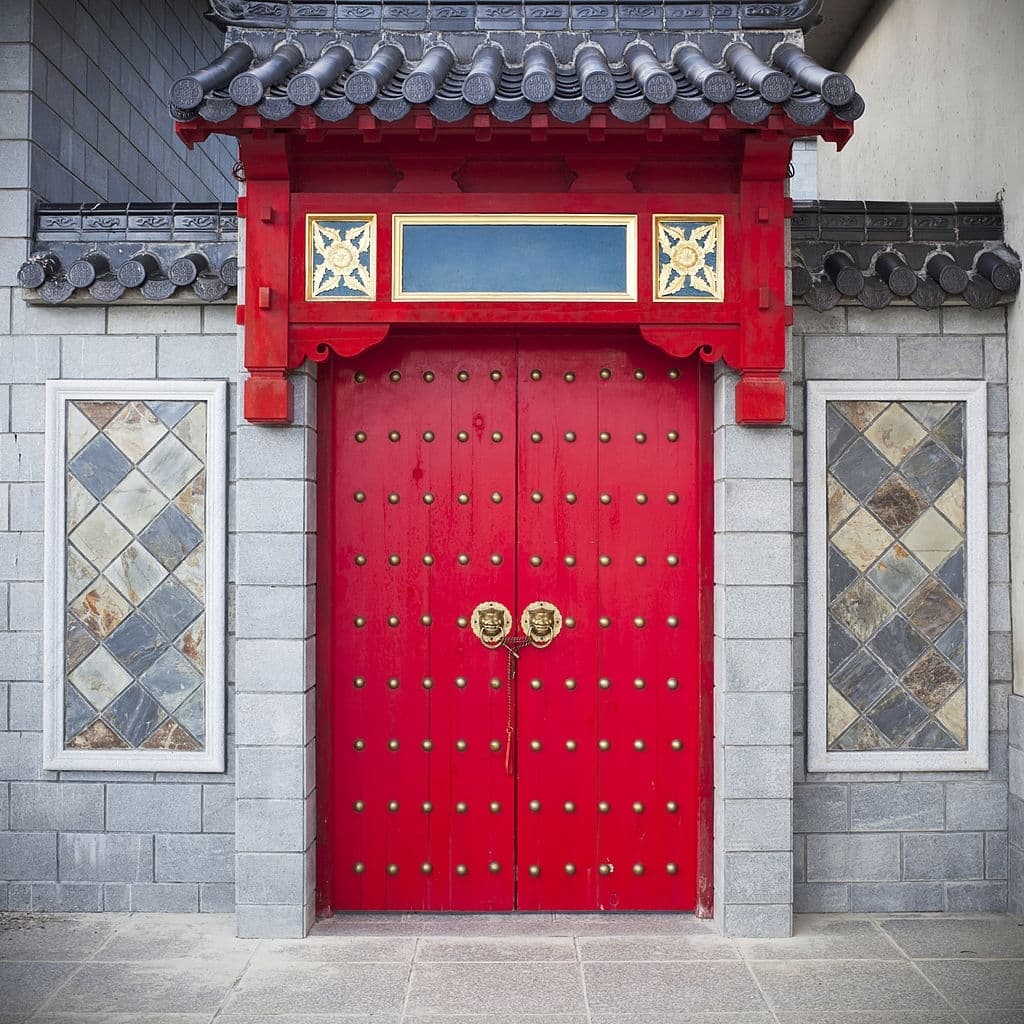 red front door chinese