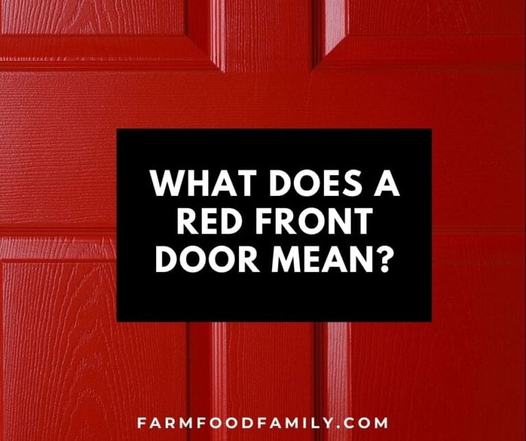 What Does A Red Front Door Mean?