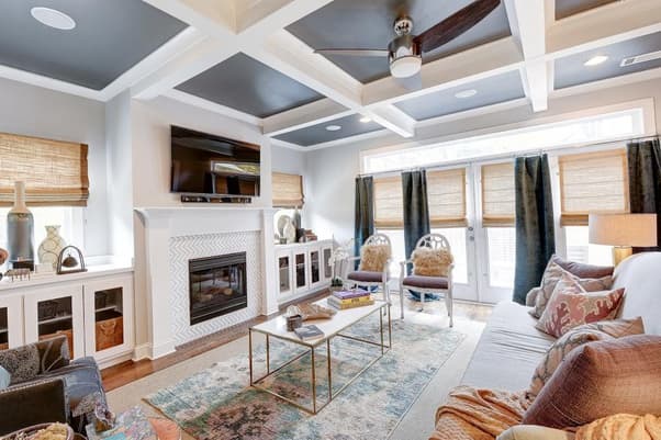 1 best coffered ceiling ideas