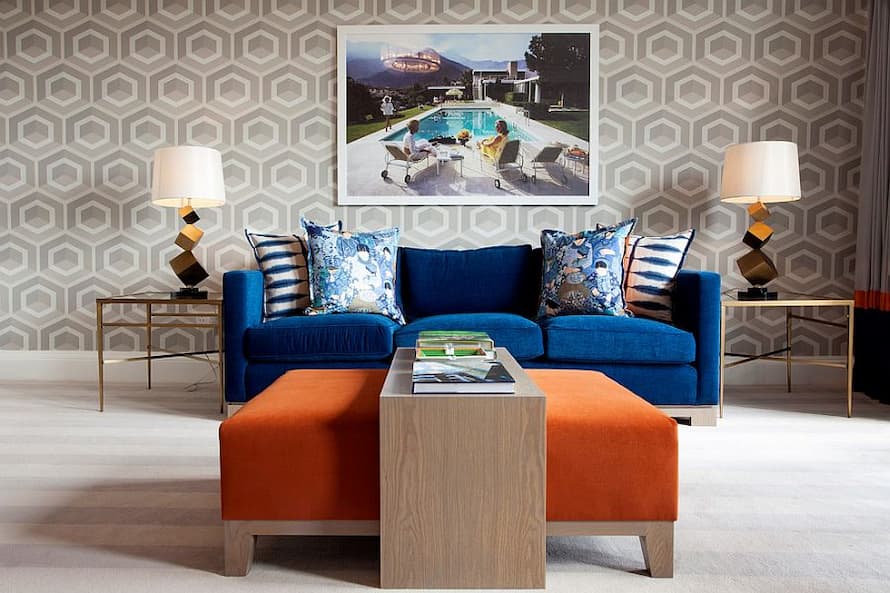 12 blue couch living room ideas