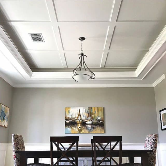 17 best coffered ceiling ideas