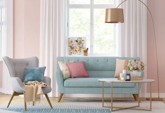 21 blue couch living room ideas