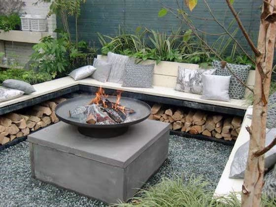 Diy Backyard Fire Pit Ideas, How To Build Outdoor Fire Pit With Seating