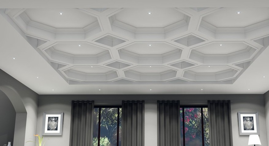 23 best coffered ceiling ideas