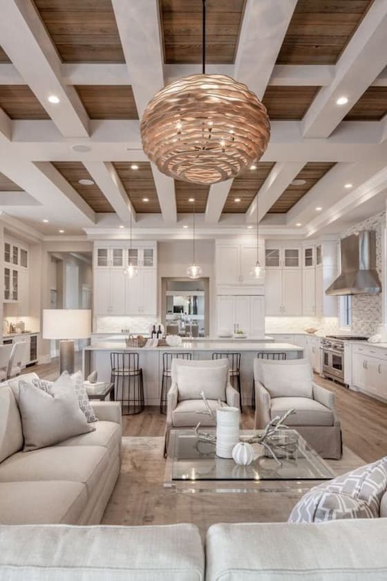 24 best coffered ceiling ideas